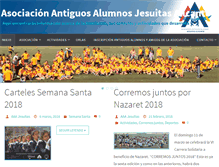 Tablet Screenshot of antiguosjesuitas.org